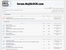 Tablet Screenshot of forum.mujglock.com